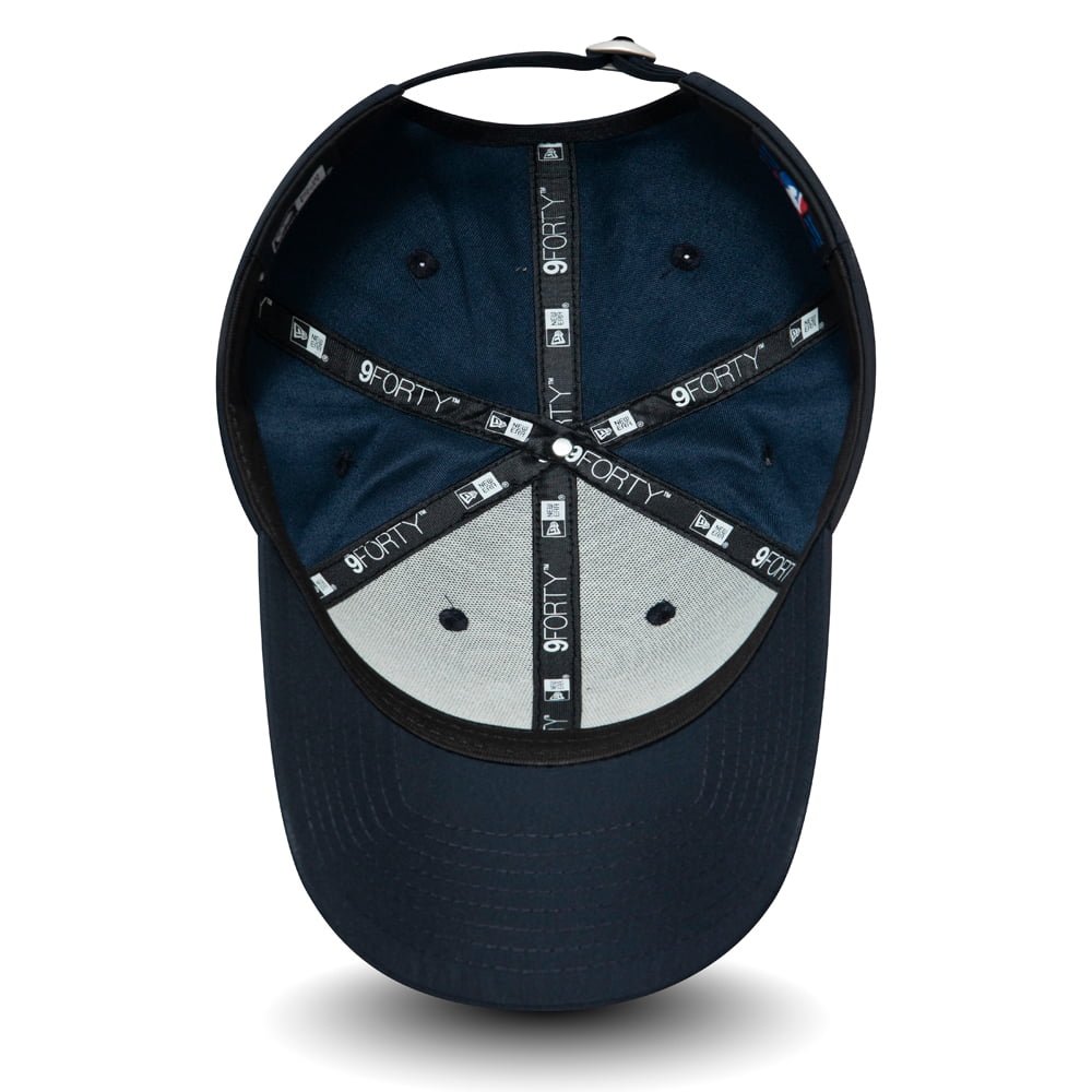 New Era 9FORTY New York Yankees Baseball Cap - MLB Tonal Nylon - Navy Blue