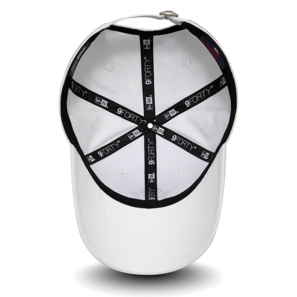 New Era Womens 9FORTY New York Yankees Baseball Cap - MLB League Essential - White-Red