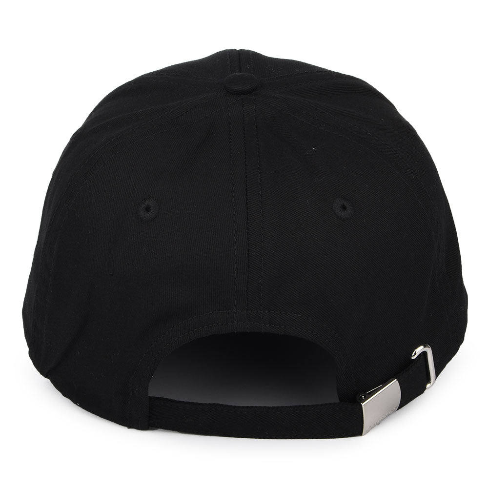 Calvin Klein Hats Leather Patch Baseball Cap - Black