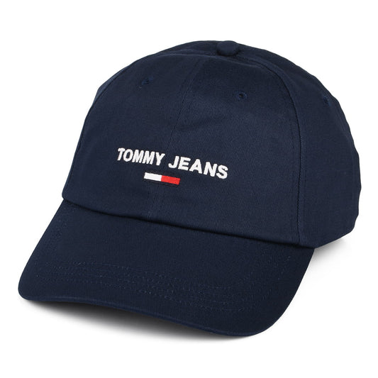 Tommy Hilfiger Hats TJM Sport Organic Cotton Baseball Cap - Dark Navy