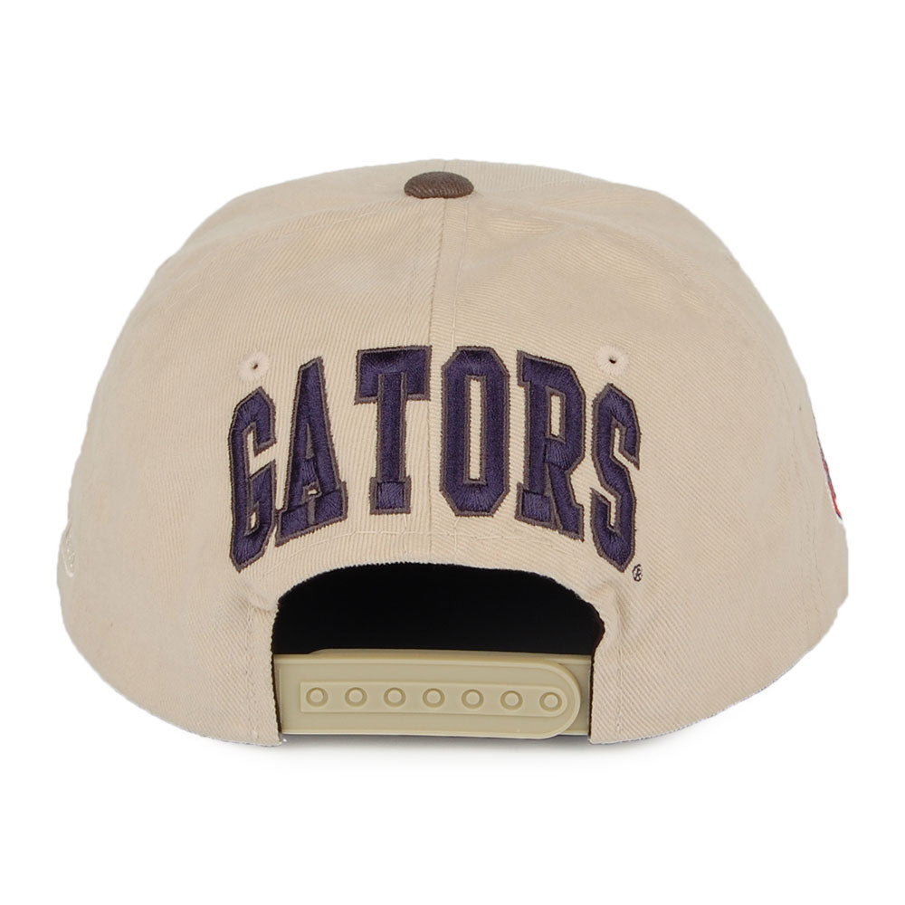 Mitchell & Ness Florida Gators Snapback Cap - Blockhead Deadstock - Beige