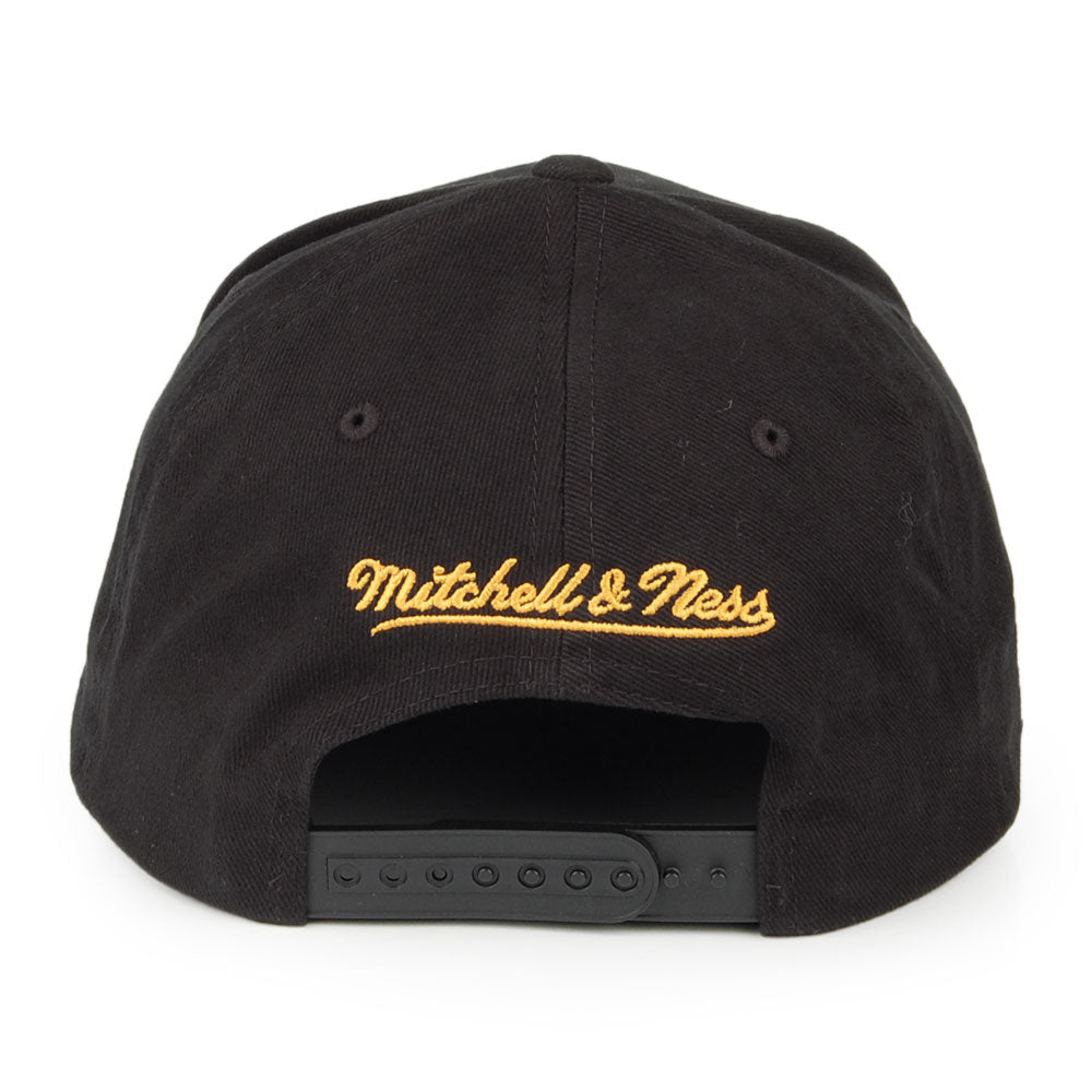 Mitchell & Ness L.A. Lakers Snapback Cap - NBA Vintage Tailscript 110 - Black