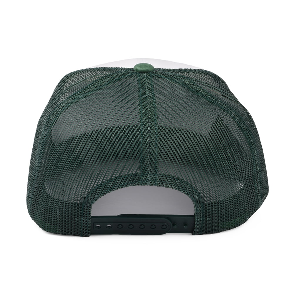 Brixton Hats Parsons HP Trucker Cap - Green-White