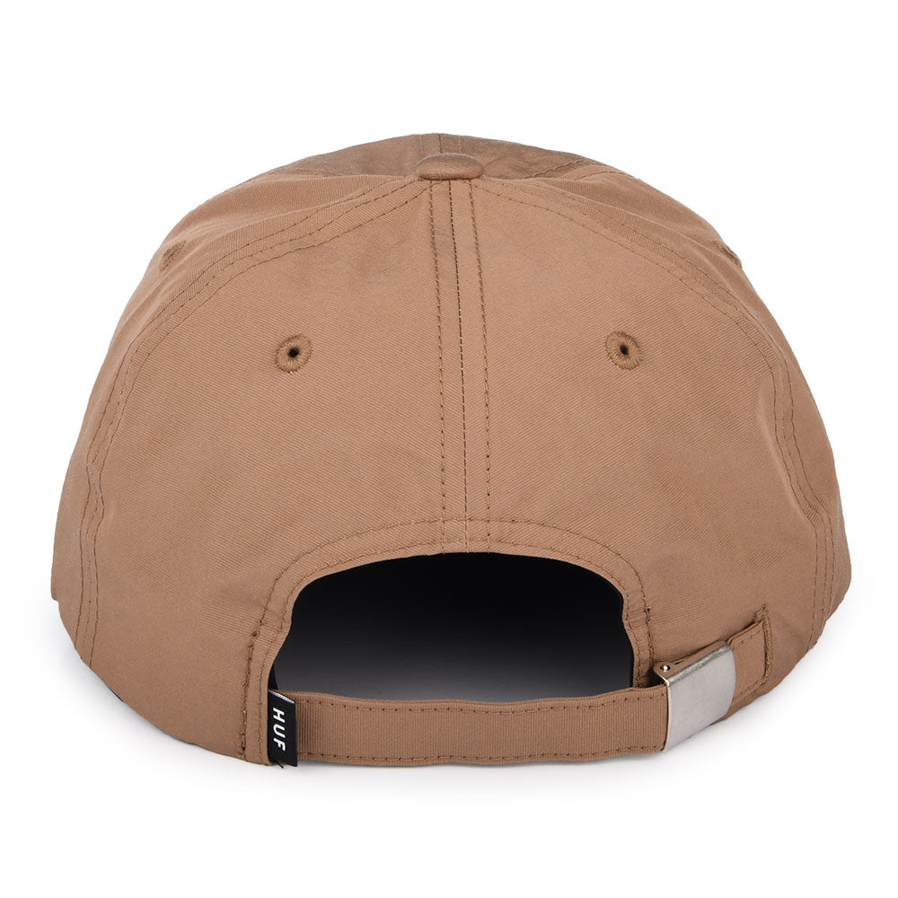 HUF 100% Pure Euphoria 6 Panel Strapback Cap - Toffee