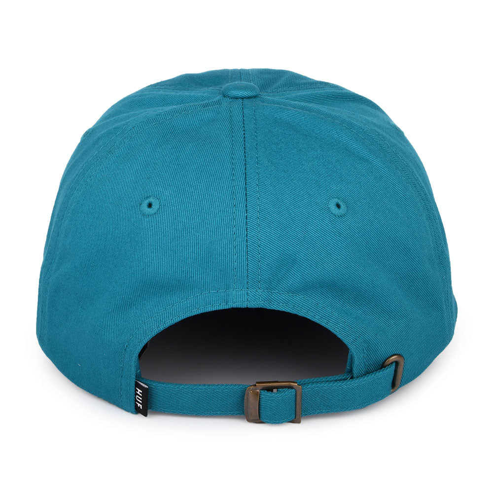 HUF Mini Triple Triangle Curved Visor Baseball Cap - Teal