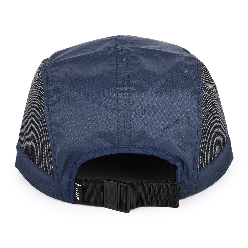 HUF Transit Ripstop 5 Panel Cap - Navy Blue