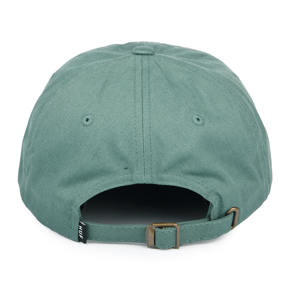 HUF Mini Triple Triangle Curved Visor Baseball Cap - Sage