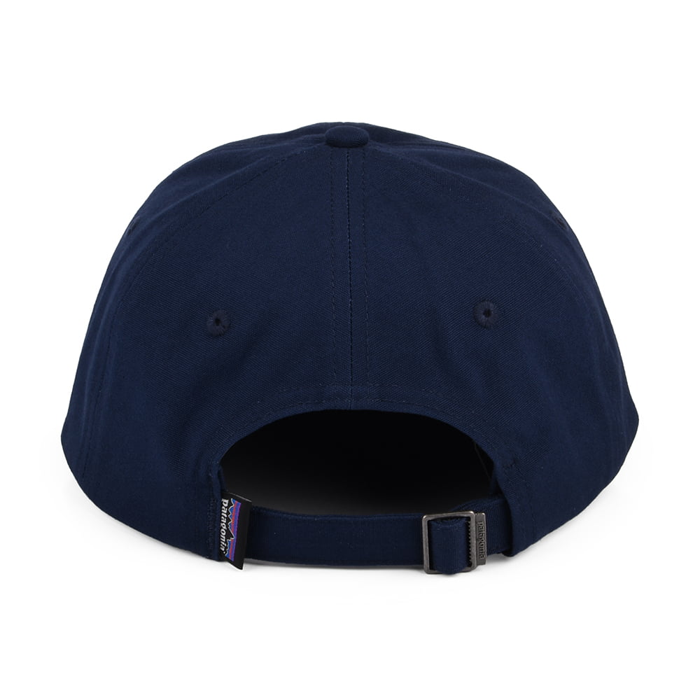 Patagonia Hats P-6 Label Trad Organic Cotton Baseball Cap - Navy Blue