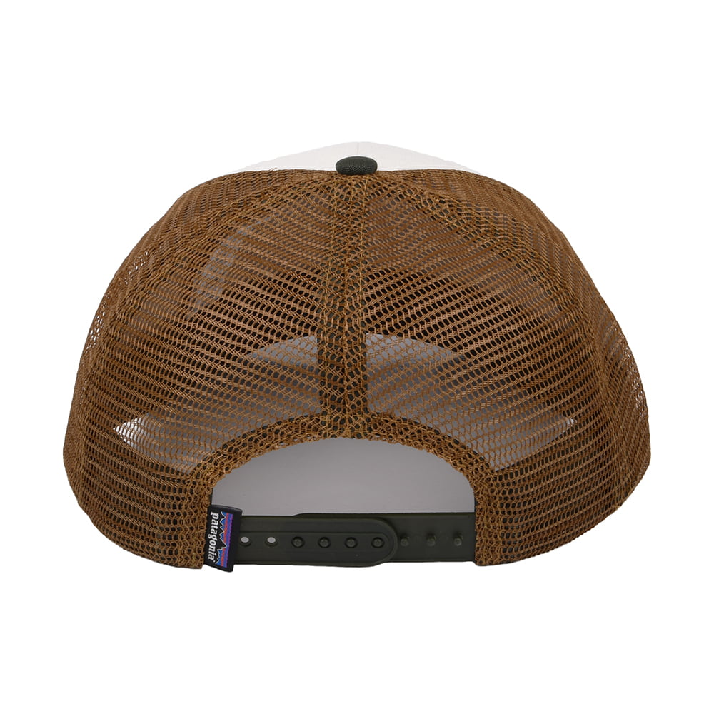 Patagonia Hats P-6 Logo Organic Cotton Trucker Cap - Forest
