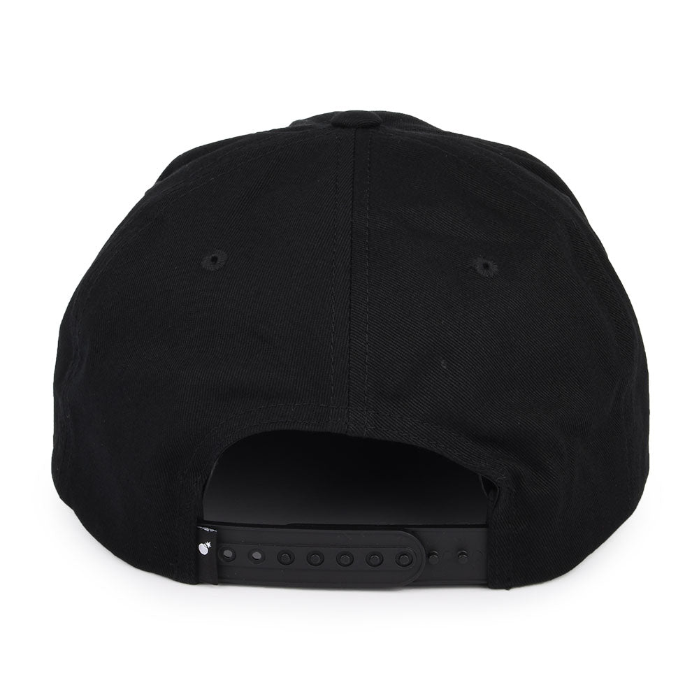 The Hundreds Boom Cotton Twill Snapback Cap - Black
