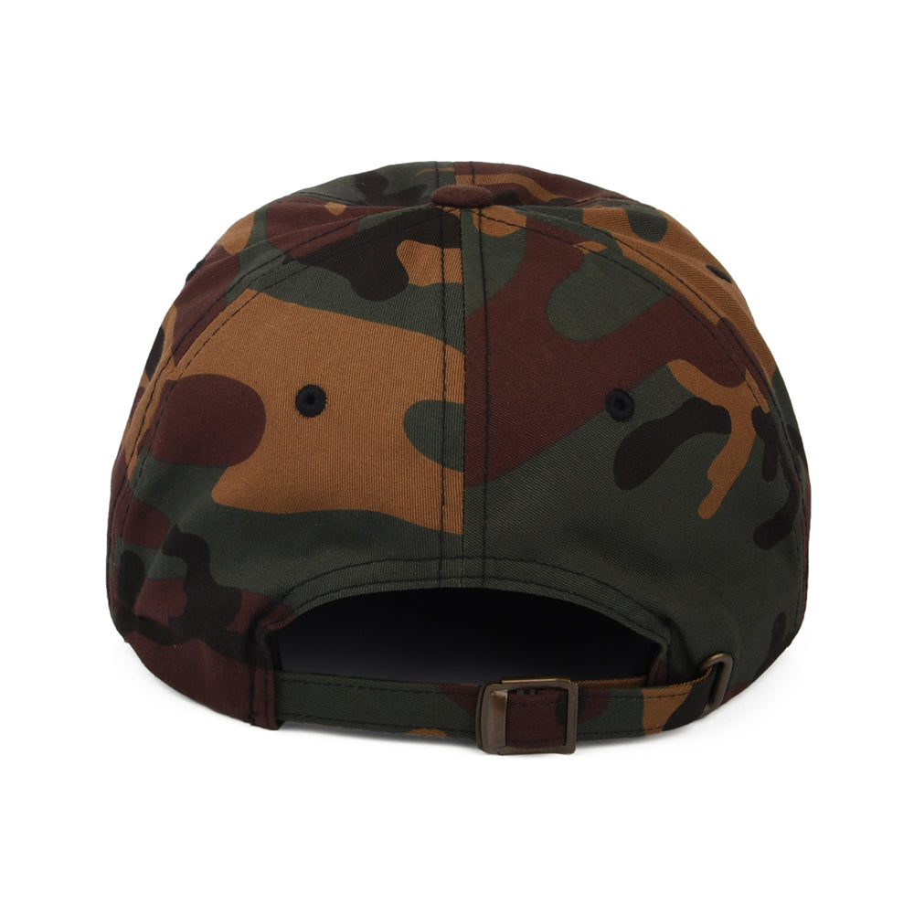 The Hundreds Rich Cotton Twill Strapback Cap - Forest