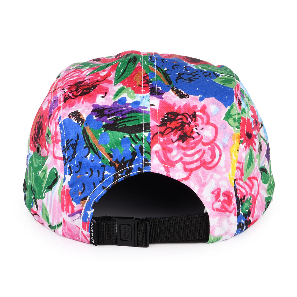 The Quiet Life Hats Take A Break Floral 5 Panel Cap - Floral