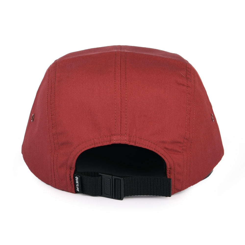 The Quiet Life Hats Foundation 5 Panel Cap - Brick Red