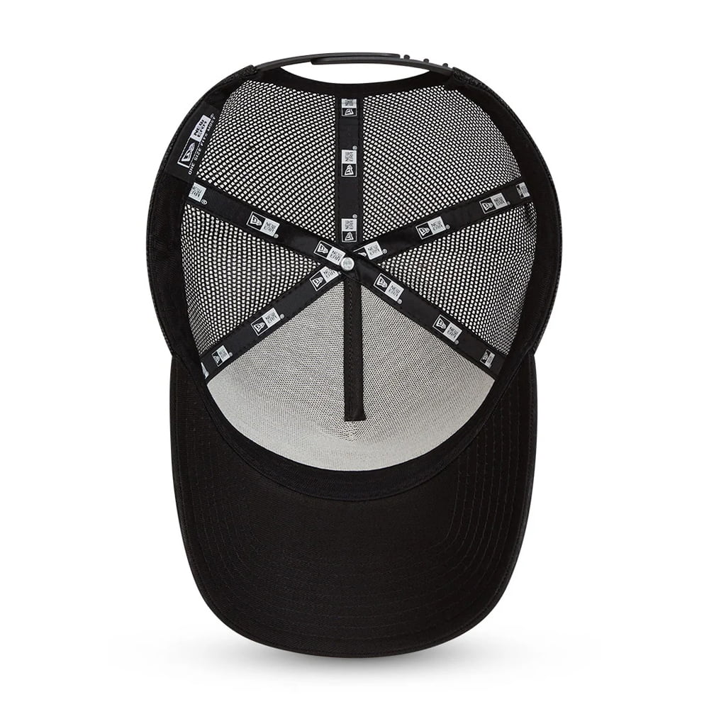 New Era Atletico Madrid Trucker Cap - Winged Crest - Black