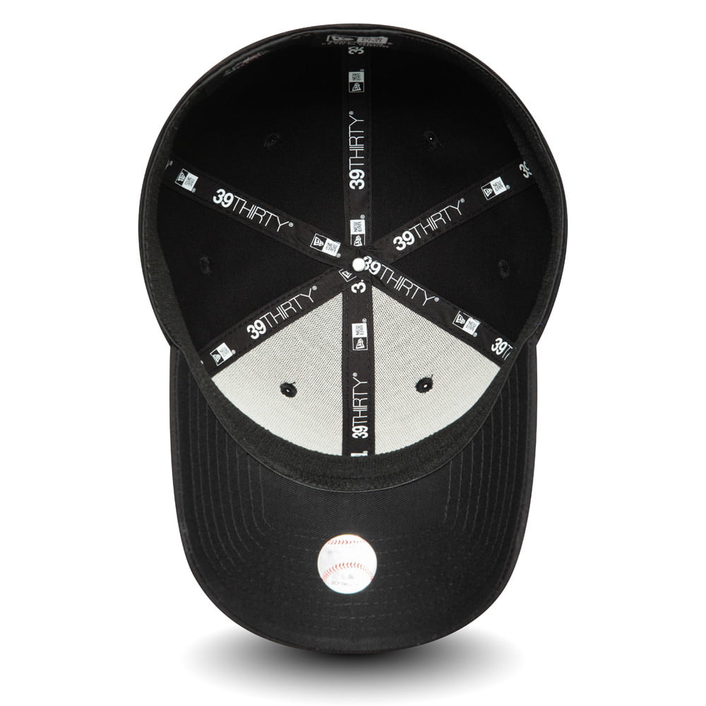 New Era 39THIRTY L.A. Dodgers Baseball Cap - MLB League Essential - Black-Gold