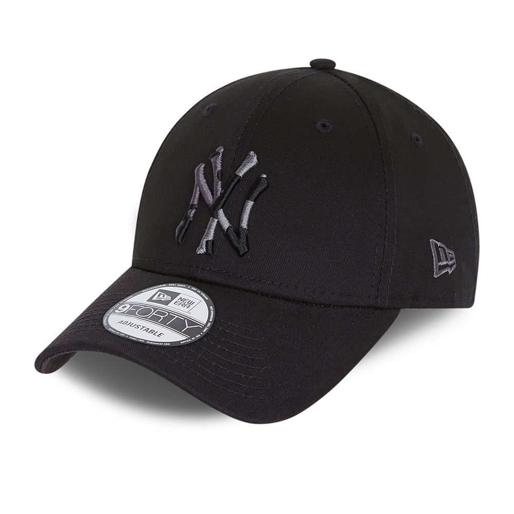 New Era 9FORTY New York Yankees Baseball Cap - MLB Camo Infill XXI - Black