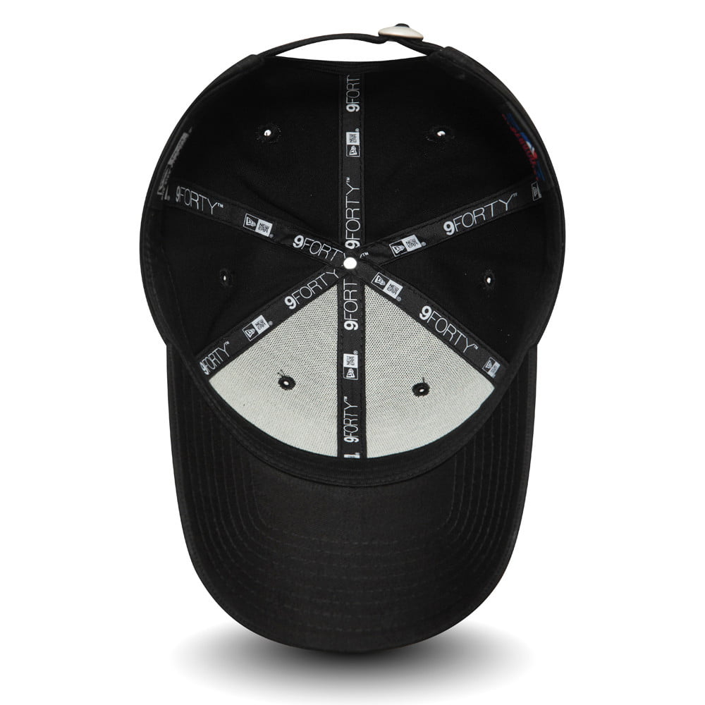 New Era Womens 9FORTY New York Yankees Baseball Cap - MLB Colour Essential - Black-Purple