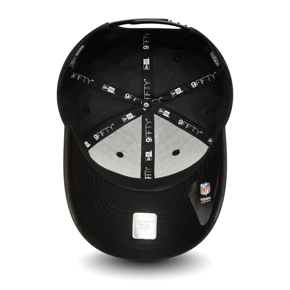 New Era 9FIFTY Minnesota Vikings Stretch Snapback Cap - NFL Total Shadow Tech - Charcoal