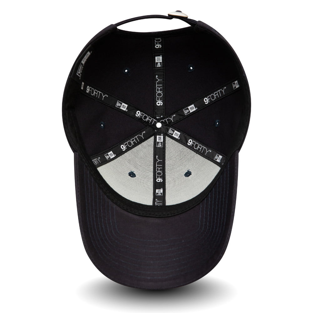 New Era 9FORTY Cotton Baseball Cap - Colour Essential - Navy Blue