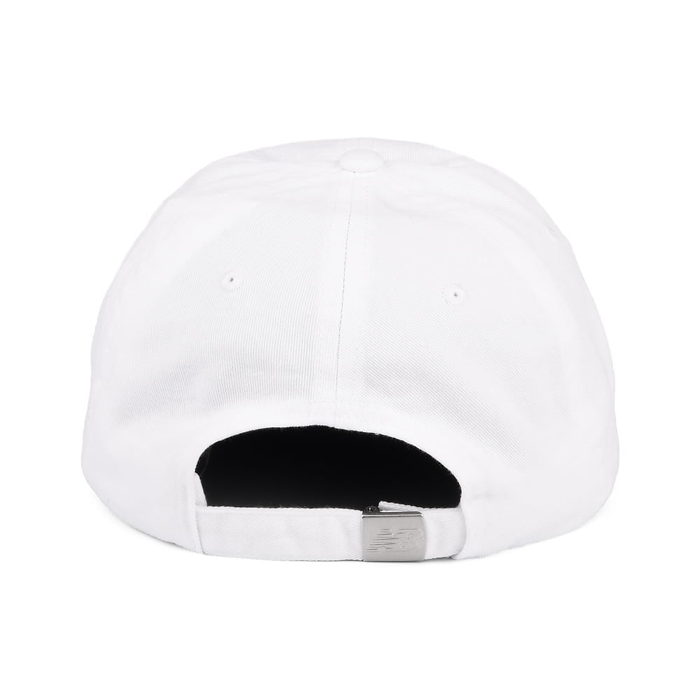 New Balance Hats Classic NB Curved Brim Baseball Cap - White