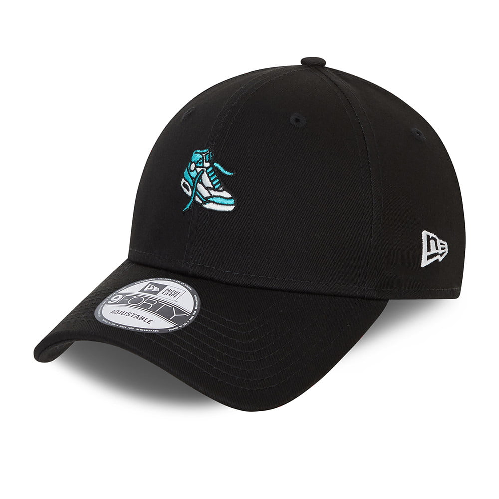 New Era 9FORTY Baseball Cap - NE Sports - Black