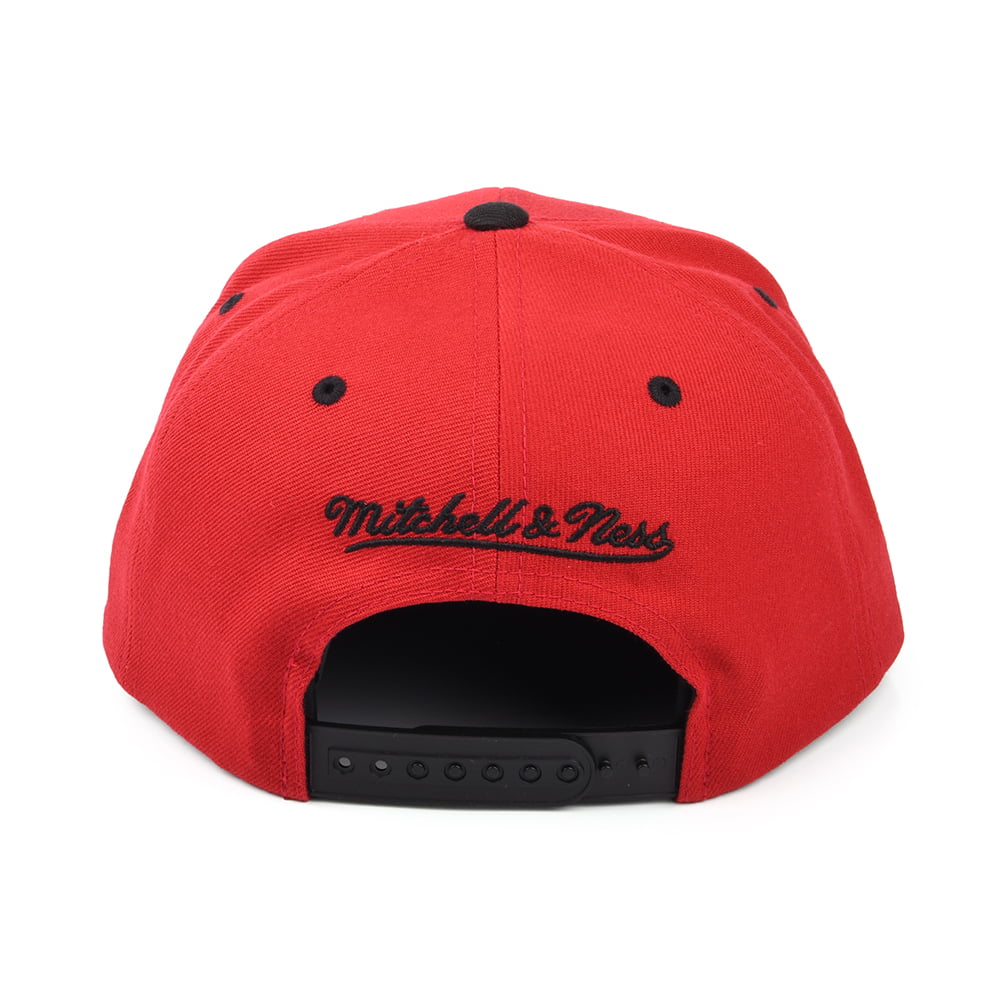 Mitchell & Ness Miami Heat Snapback Cap - NBA HWC Team Arch - Red-Black