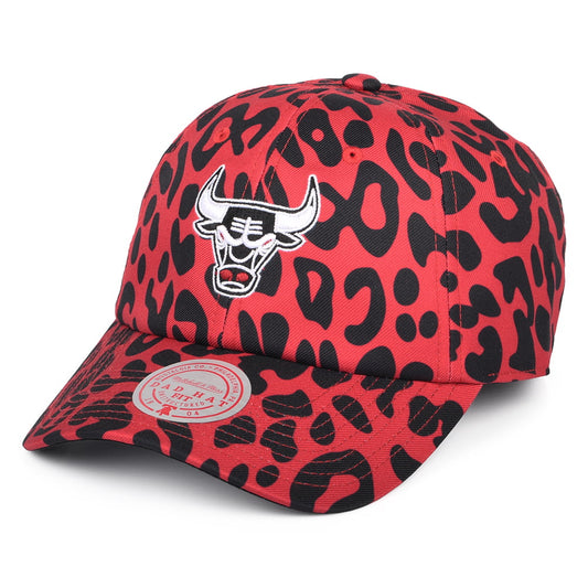 Mitchell & Ness Chicago Bulls Baseball Cap - NBA Wild Style - Red