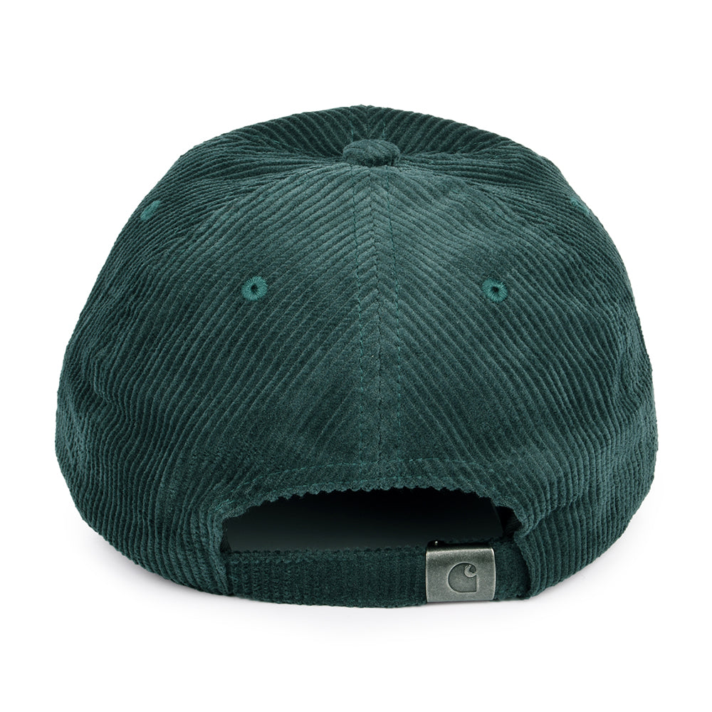 Carhartt WIP Hats Harlem Corduroy Baseball Cap - Forest