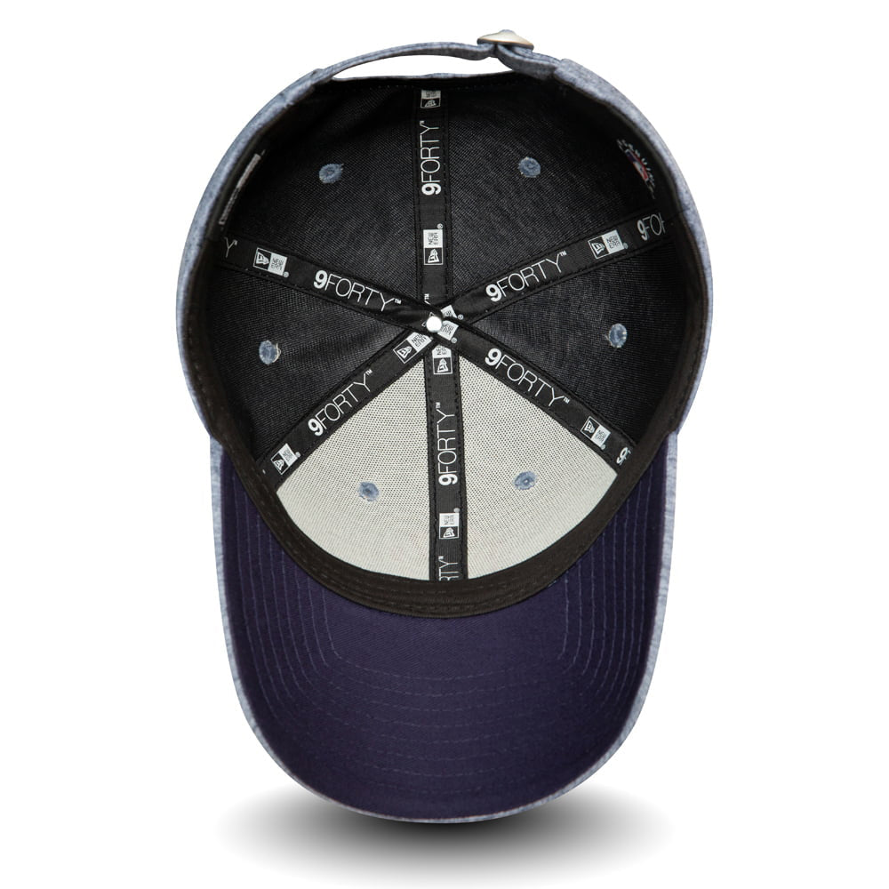 New Era Womens 9FORTY New York Yankees Baseball Cap - MLB Jersey - Blue-Pink