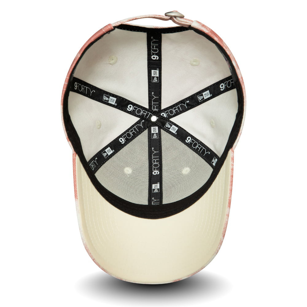 New Era Womens 9FORTY L.A. Dodgers Baseball Cap - MLB Denim Colour - Cardinal