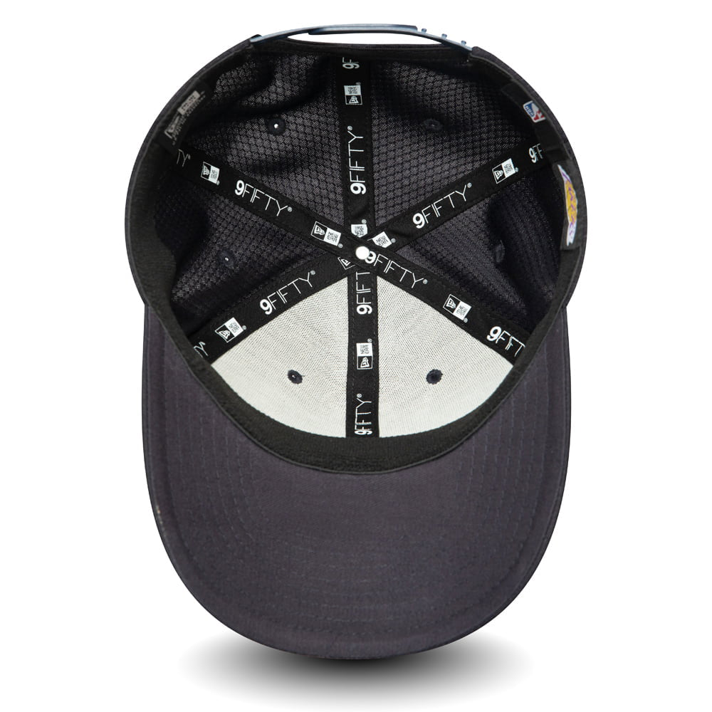 New Era 9FIFTY L.A. Lakers Snapback Cap - NBA Tonal Team Stretch Snap - Navy Blue