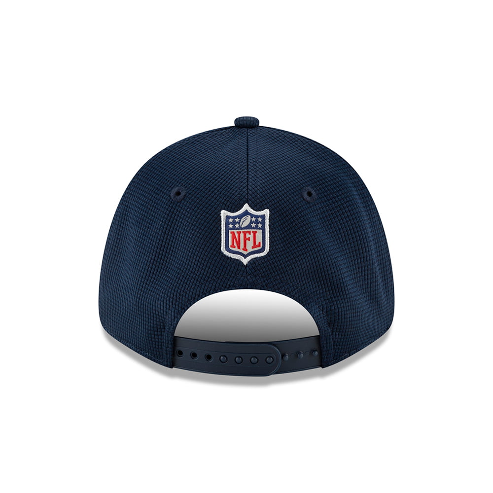 New Era 9FORTY Dallas Cowboys Stretch Snap Baseball Cap - NFL Sideline Home - Blue