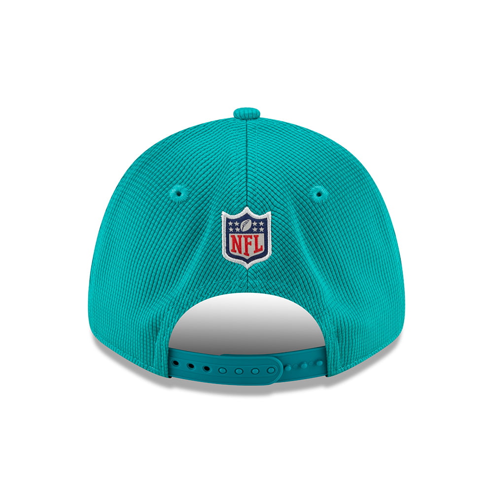 New Era 9FORTY Miami Dolphins Baseball Cap - NFL Sideline Home - Teal-Orange