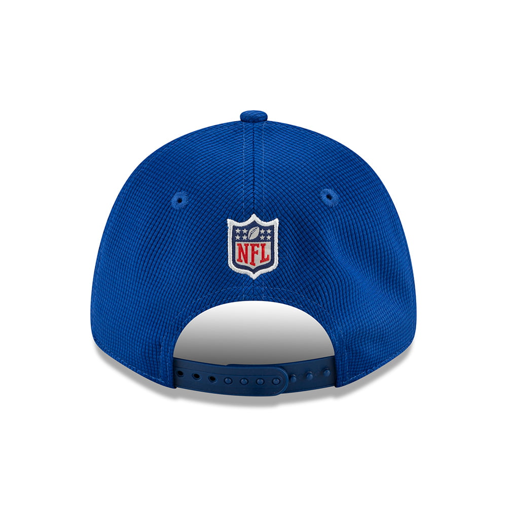 New Era 9FORTY New York Giants Snap Baseball Cap - NFL Sideline Home - Blue-Red