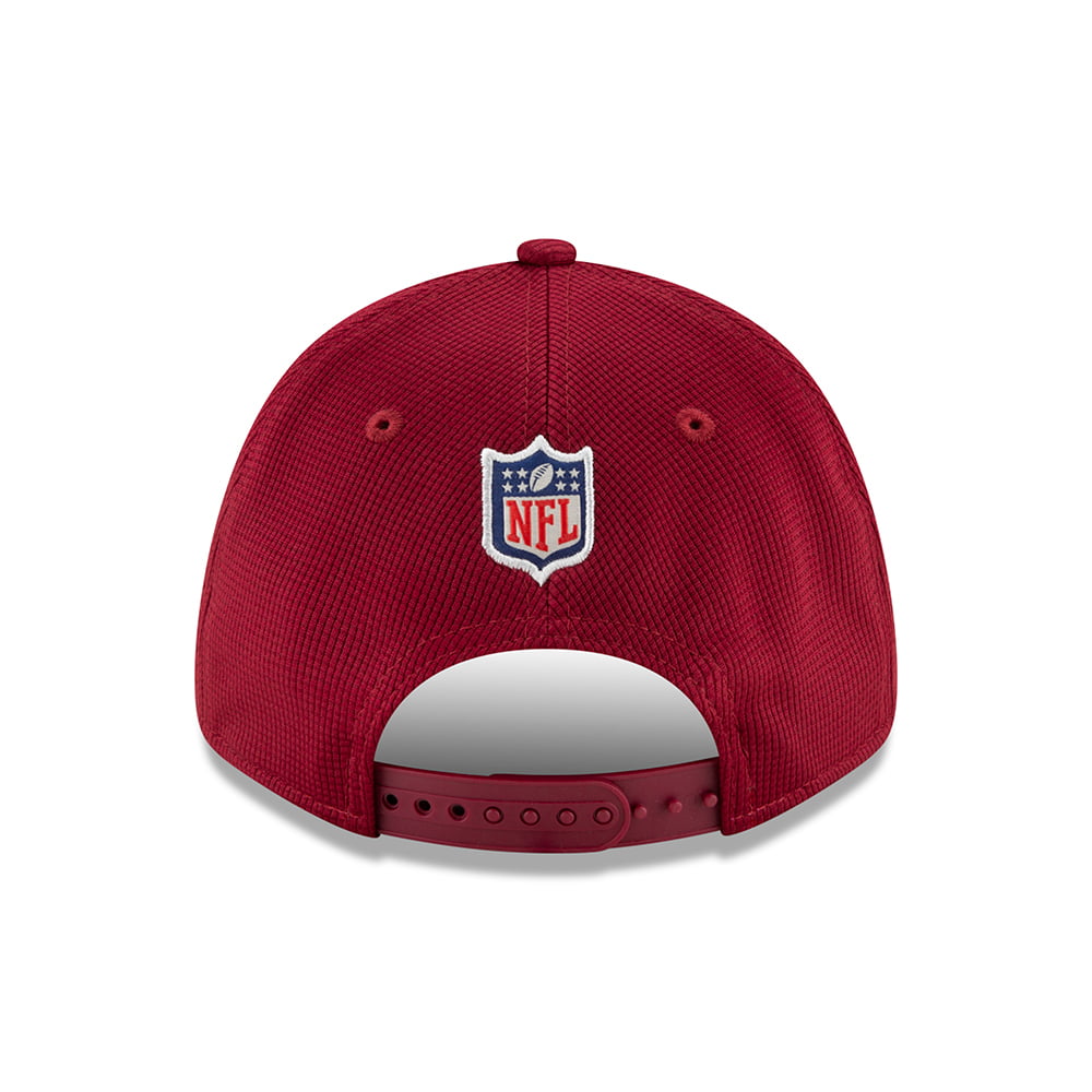 New Era 9FORTY Washington Football Team Baseball Cap - Sideline Home - Burgundy-Gold