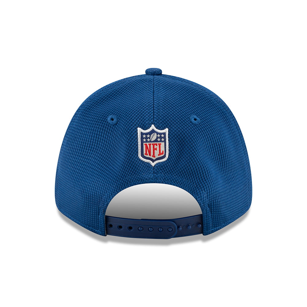 New Era 9FORTY Indianapolis Colts Snap Baseball Cap - NFL Sideline Home - Blue-White
