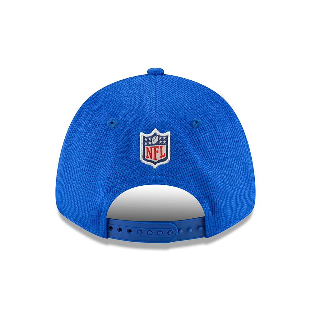 New Era 9FORTY Los Angeles Rams Baseball Cap - Sideline Home - Royal Blue-Gold