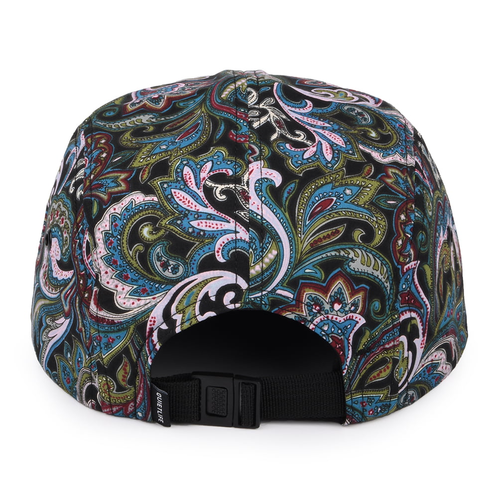 The Quiet Life Hats Paisley 5 Panel Cap - Multi-Coloured