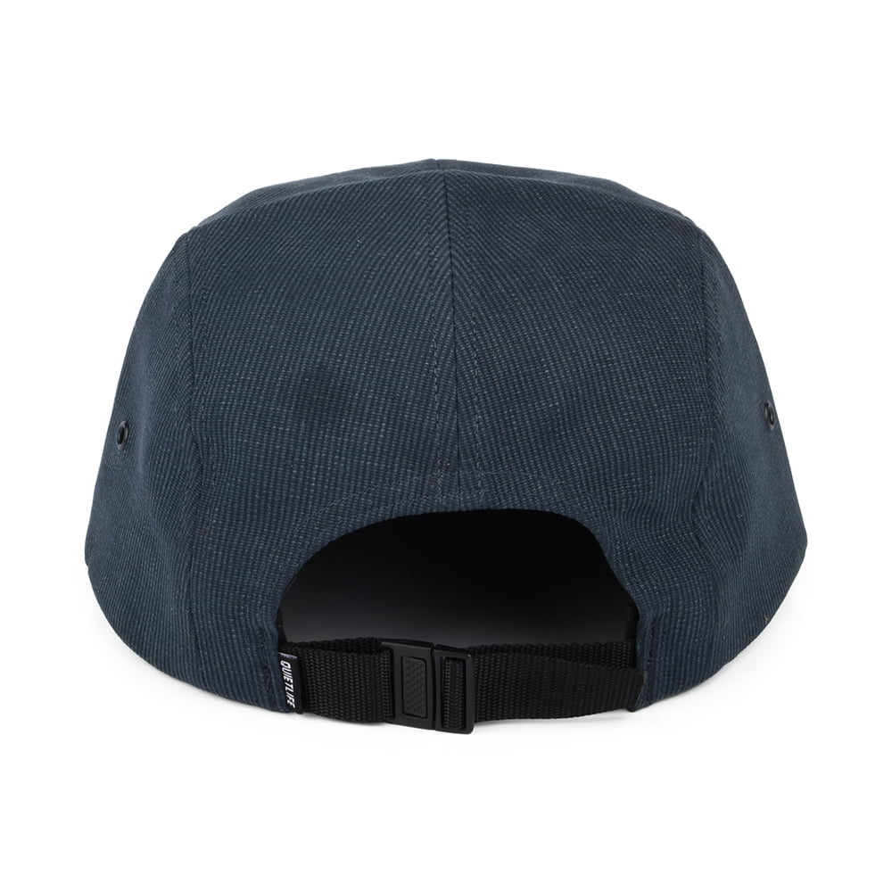 The Quiet Life Hats Cord Combo 5 Panel Cap - Navy-Black
