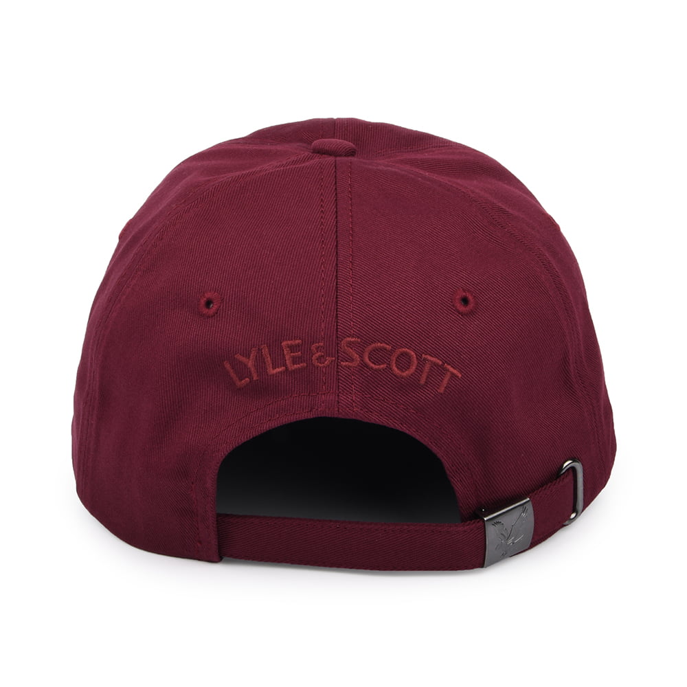 Lyle & Scott Hats Vintage Baseball Cap - Burgundy