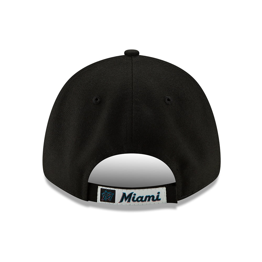 New Era 9FORTY Miami Marlins Baseball Cap - MLB The League - Black
