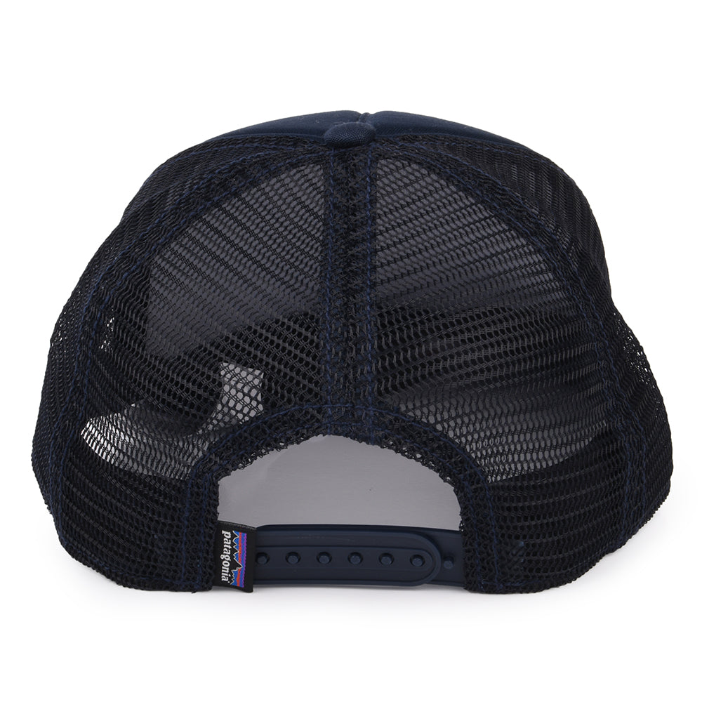 Patagonia Hats Womens Alpine Icon Interstate Trucker Cap - Navy Blue