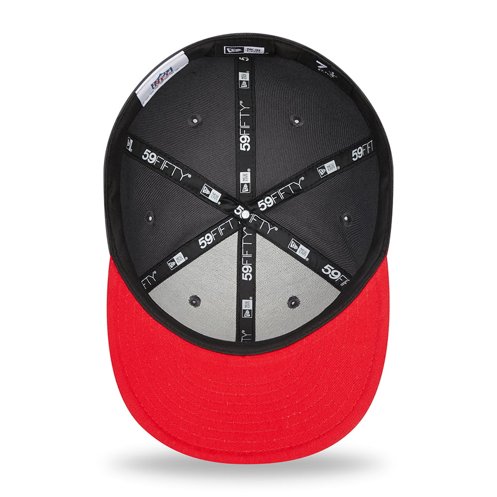 New Era 59FIFTY Kansas City Chiefs Baseball Cap - NFL OTC - Graphite-Red