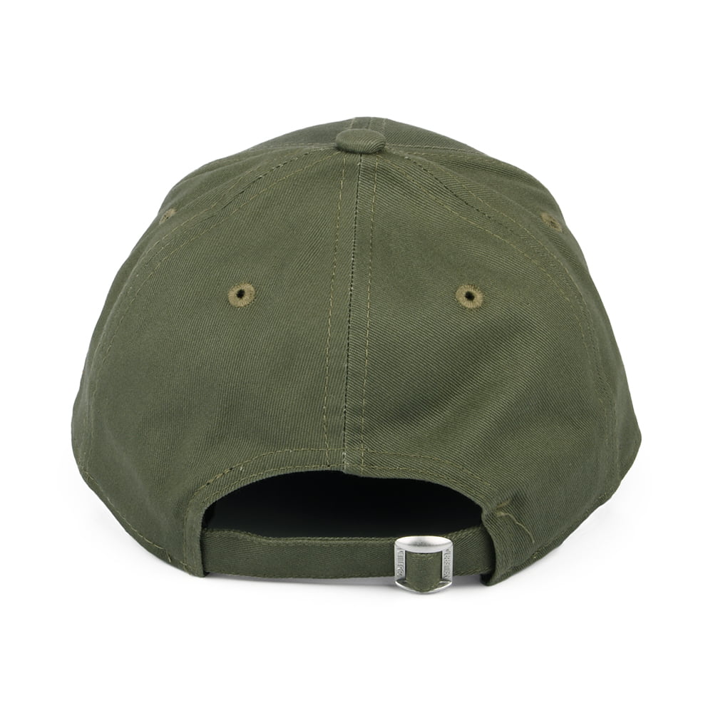 New Era 9FORTY New York Yankees Baseball Cap - MLB League Essential - Olive-Orange