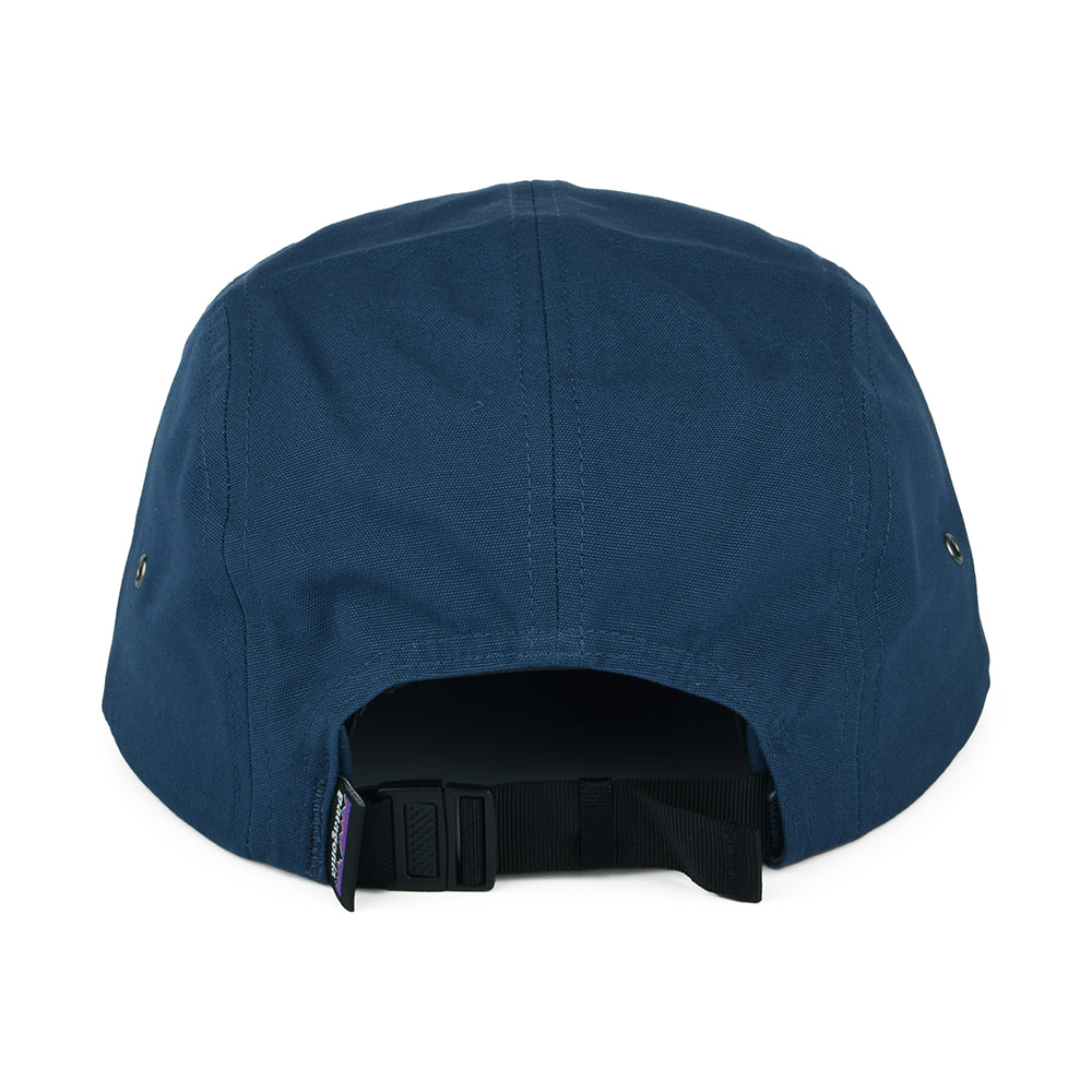 Patagonia Hats P-6 Label Maclure XXII Organic Cotton 5 Panel Cap - Navy Blue
