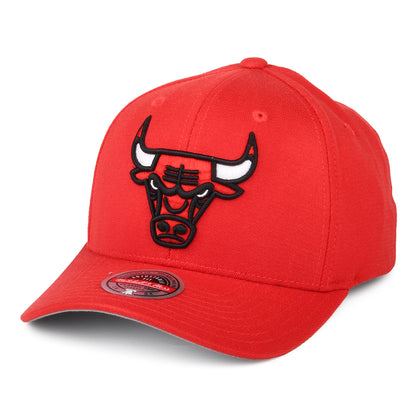 Mitchell & Ness Chicago Bulls Snapback Cap - NBA Team Ground Stretch - Red