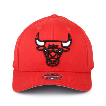 Mitchell & Ness Chicago Bulls Snapback Cap - NBA Team Ground Stretch - Red