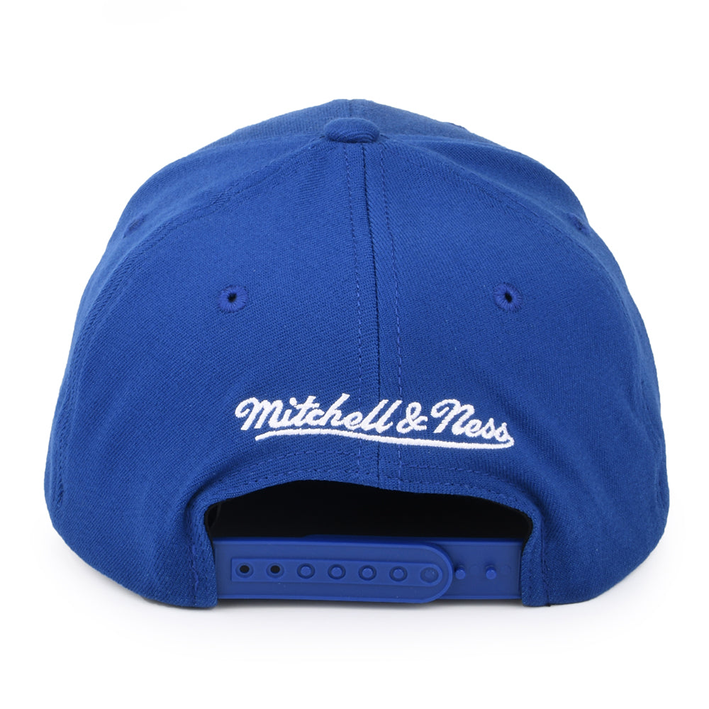 Mitchell & Ness Detroit Pistons Snapback Cap - NBA Team Ground Stretch - Royal Blue