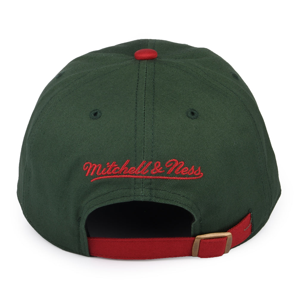 Mitchell & Ness Seattle Supersonics Strapback Cap - NBA 2 Tone HWC - Green-Red