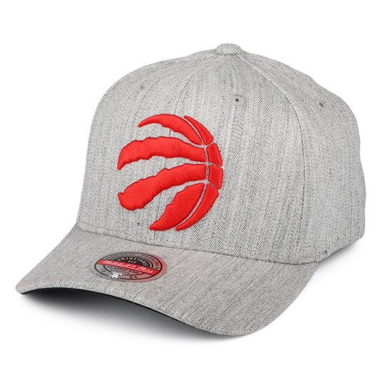 Mitchell & Ness Toronto Raptors Snapback Cap - NBA Team Heather Stretch - Grey